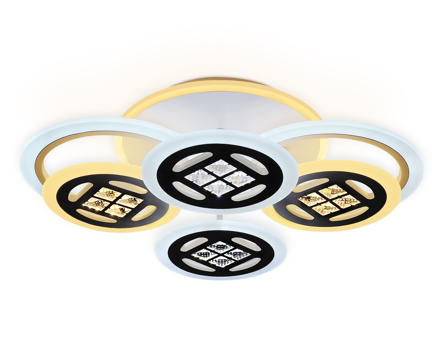 FA2951/6 WH белый 4200K/3000K+6400K/6400K+3000K 125W 550*405*150 (ПДУ ИК)