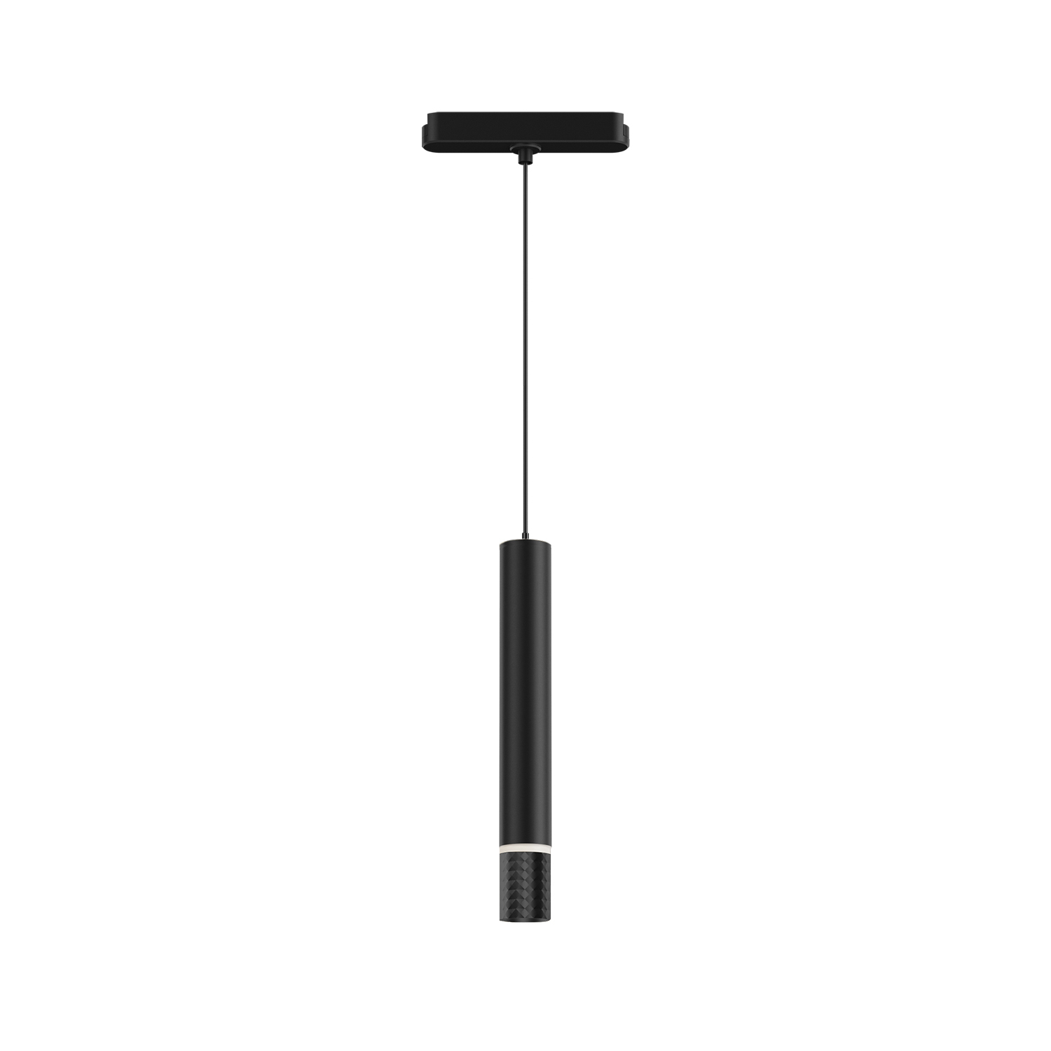 DK5345-BK Светильник для трека Air, серия Hang 4000 со светодиодом, ?35*257мм, 48V DC, 5W, RA?95, 24°, 4000K, IP20, черный, алюминий