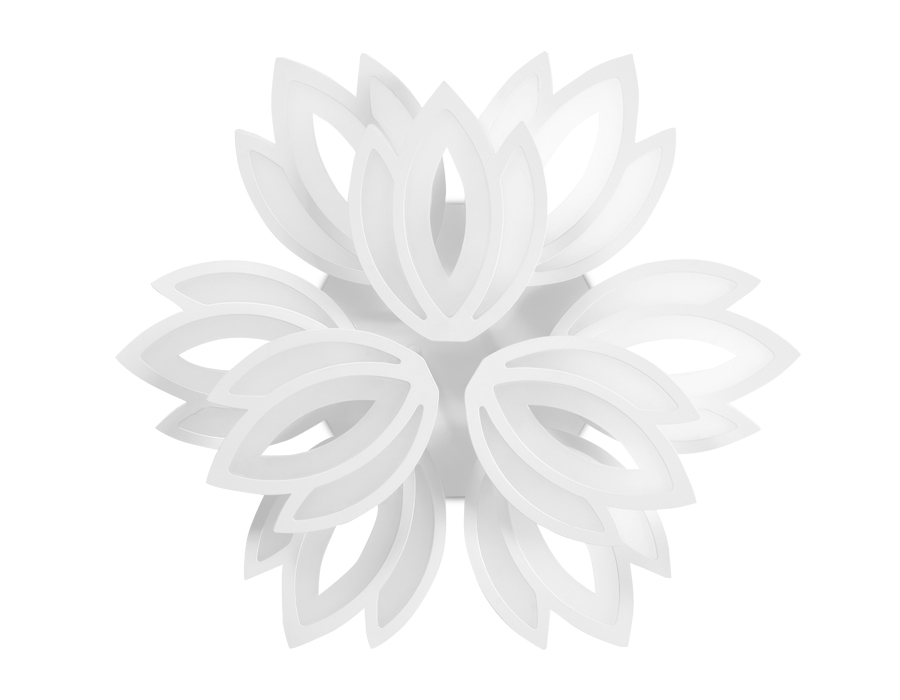 FA457/6+3 WH белый 180W 3000K/6400K D640*110 (Без ПДУ)