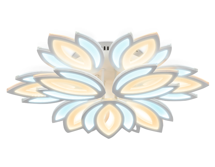 FA457/6+3 WH белый 180W 3000K/6400K D640*110 (Без ПДУ)