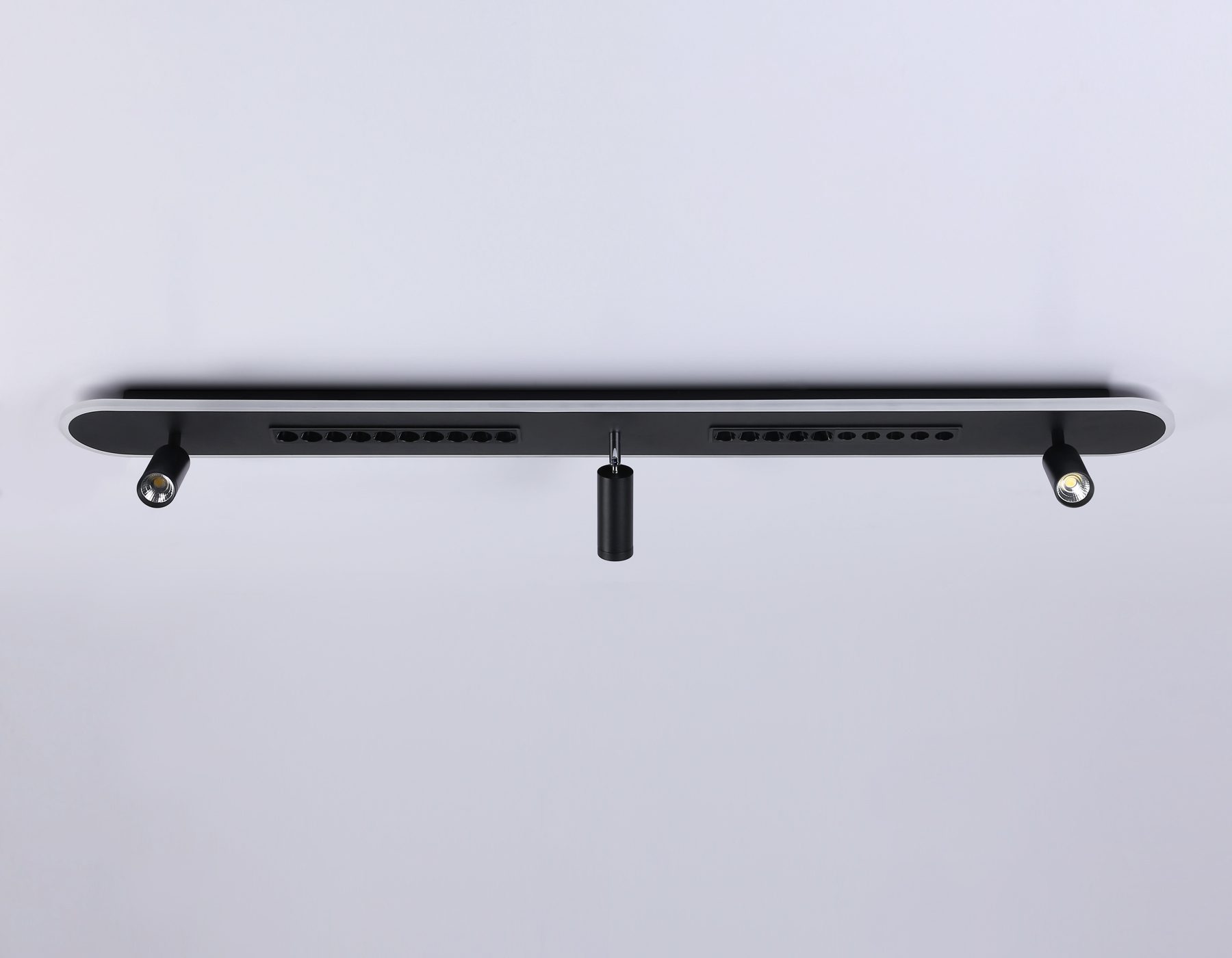 FL51452/1+3 BK черный 79W 3000K-6400K+4200K 1200*125*100 (Без ПДУ)