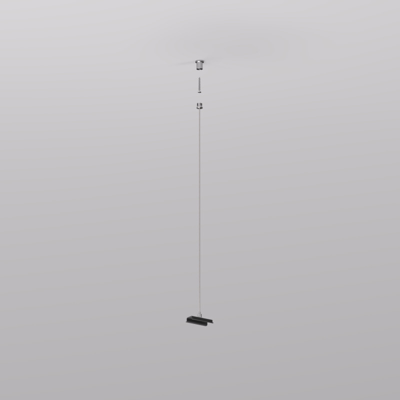 TR2126-BK Механический подвес для трека SMART BASE, IP20, 1.5м, черный, алюминий