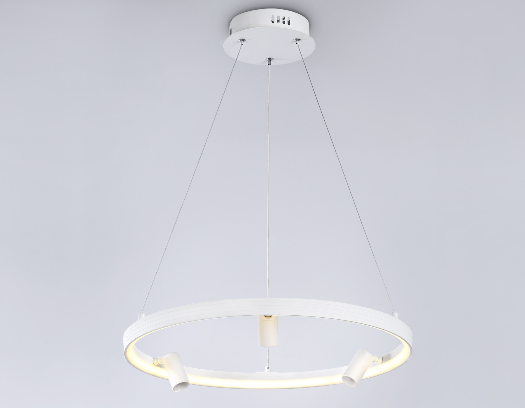 FL5281/1+3 WH белый 50W 3000K/4200K/6400K+4200K D500*1200 (ПДУ ИК)