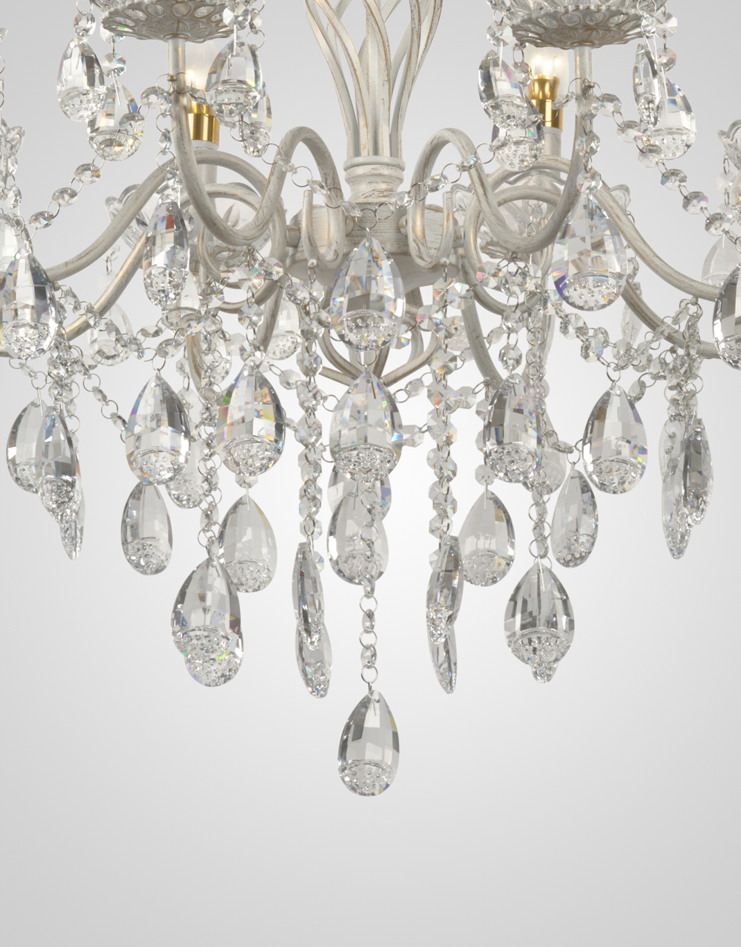 Подвесная люстра P6797-8 WT+GD 000024278