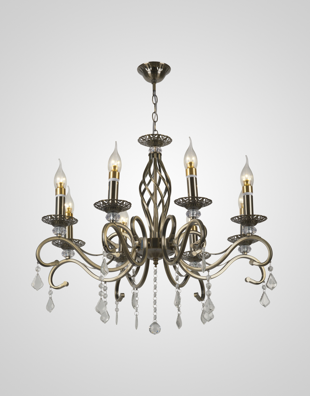 Подвесная люстра P9680-8 AB 000024291