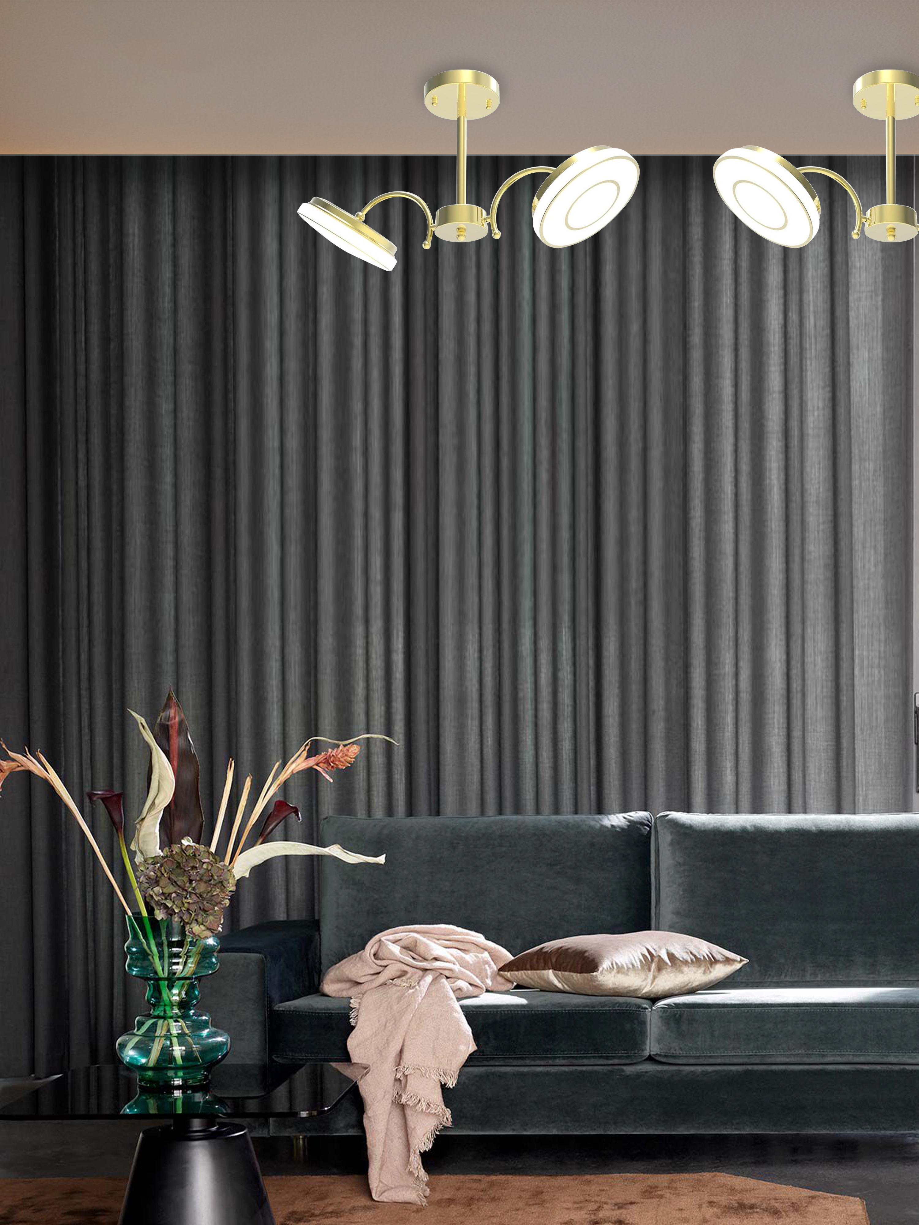 Потолочный светильник 005-M4-2-180 GD 000020675