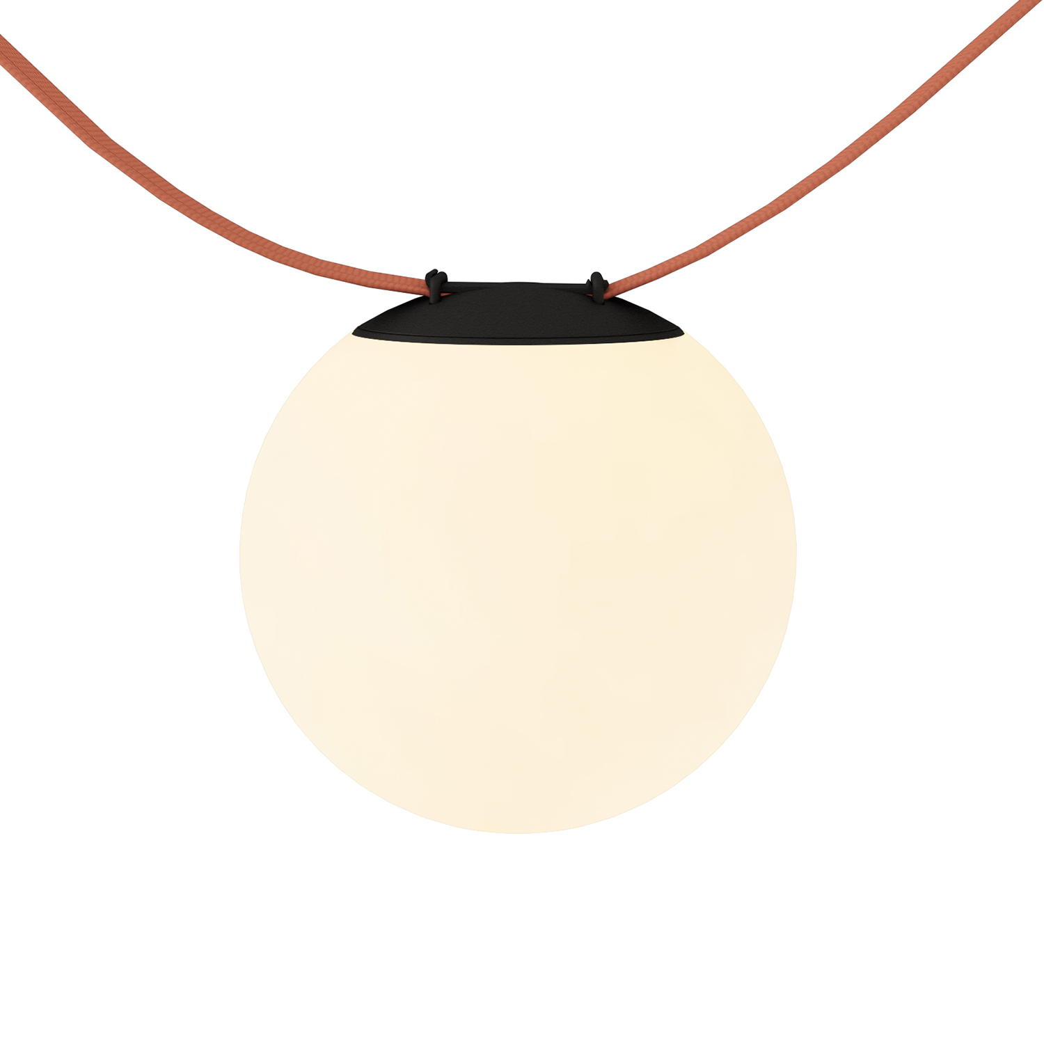 DK5552-BK Cветильник для трека-ремня Belty, серия Orb, со светодиодом, D180*H181мм, 48V DC, 10W, RA90, 120°, 4000K, IP20, белый, акрил