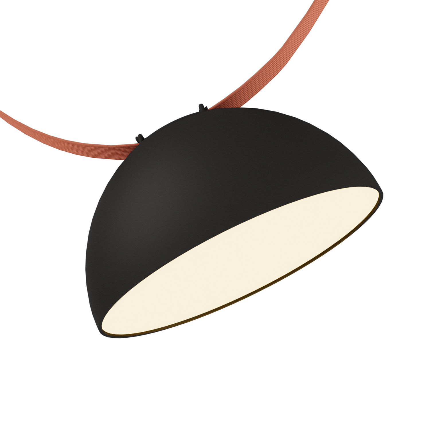 DK5560-BK Cветильник для трека-ремня Belty, серия Flow со светодиодом, D220*H117мм, 48V DC, 24W, RA90, 120°, 4000K, IP20, черный, алюминий