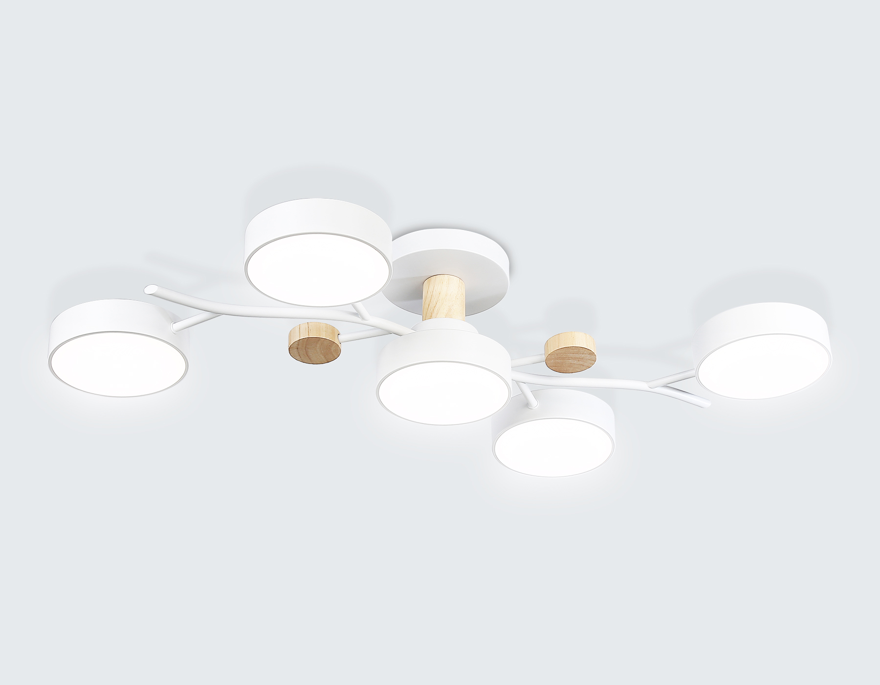 FL4834/5 WH белый 3000K-6400K 70W 830*400*160 (ПДУ ИК)