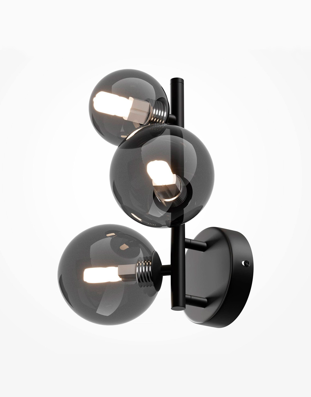 Настенный светильник WA4060-3 PL+BK 000057059