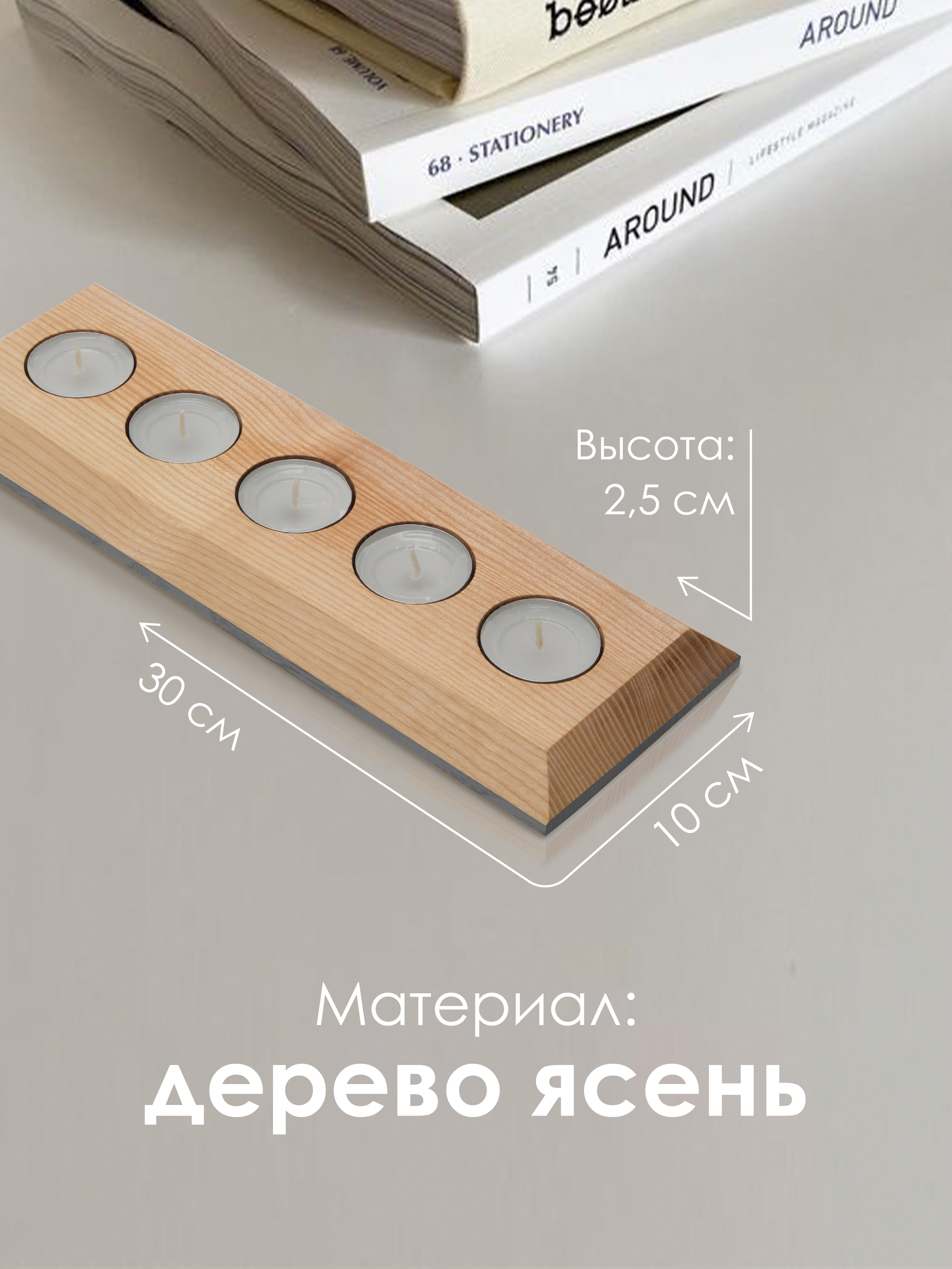 Подсвечник PLUG05 NL+GR 000048849