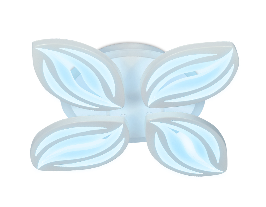 FA507/4 WH белый 96W+6.5W 550*550*100 (ПДУ РАДИО 2.4)