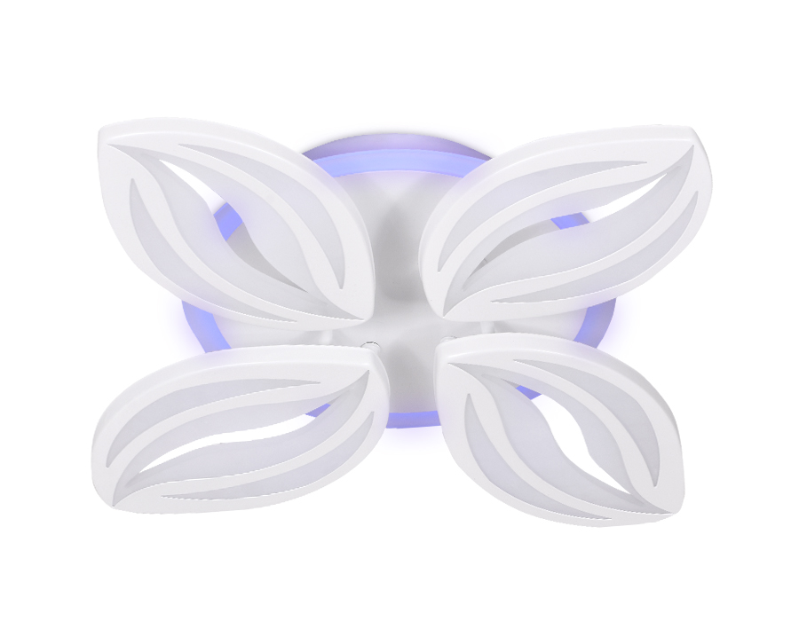 FA507/4 WH белый 96W+6.5W 550*550*100 (ПДУ РАДИО 2.4)