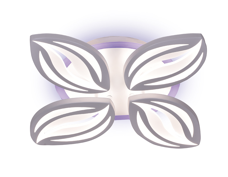 FA507/4 WH белый 96W+6.5W 550*550*100 (ПДУ РАДИО 2.4)