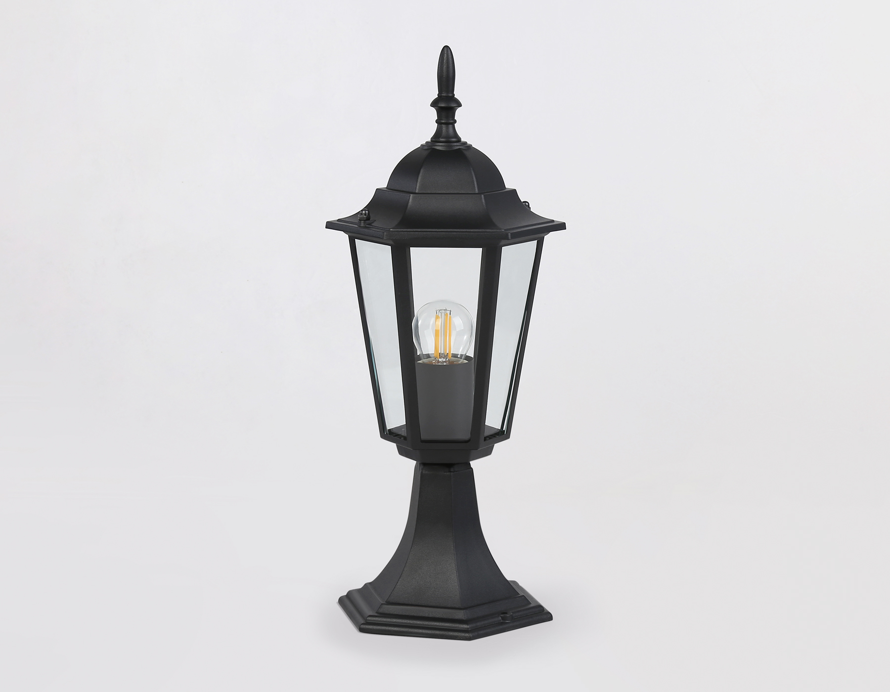 ST2023 BK/CL черный/прозрачный IP54 E27 max 40W D150*400