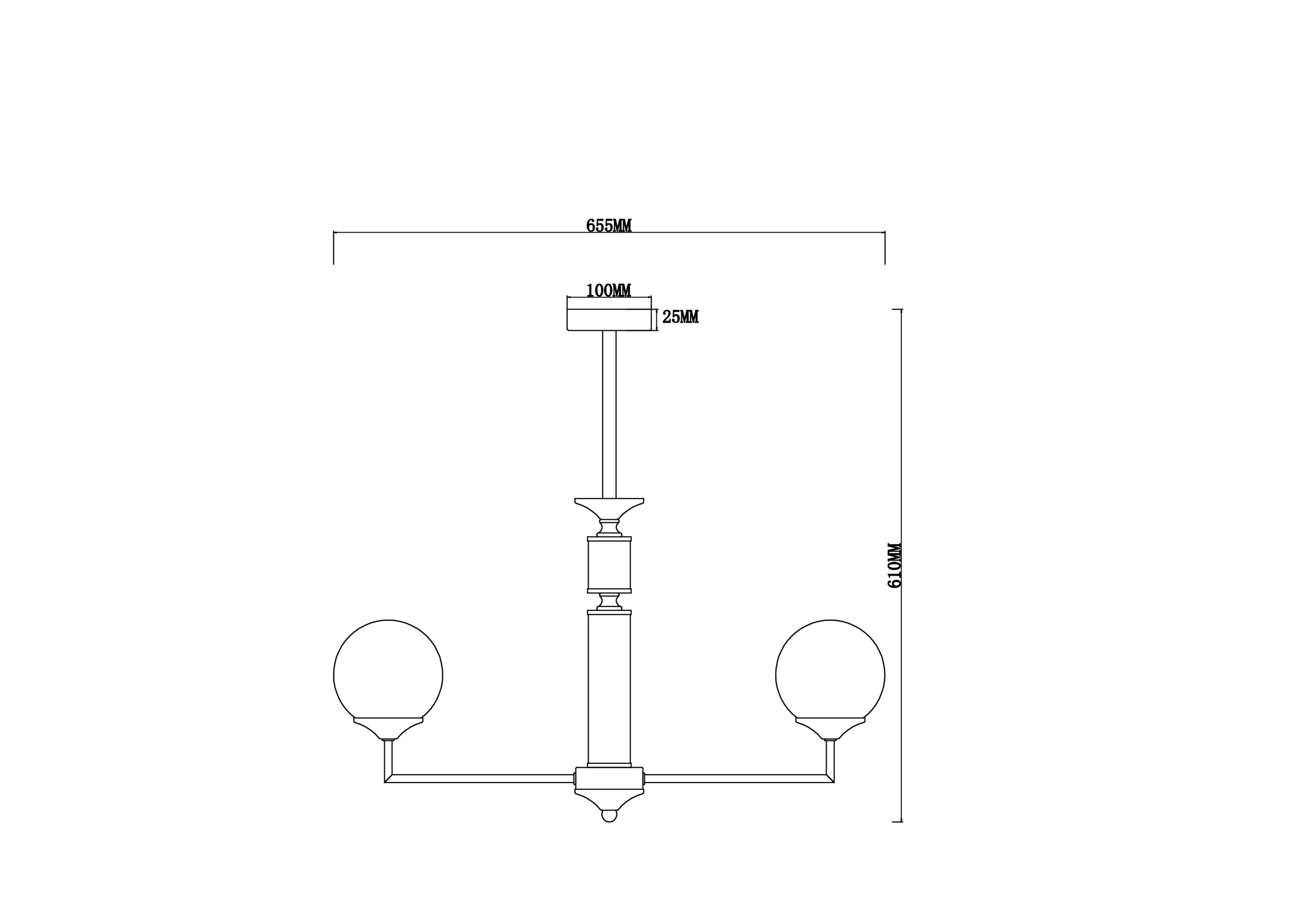 Люстра Freya FR5185PL-06BS