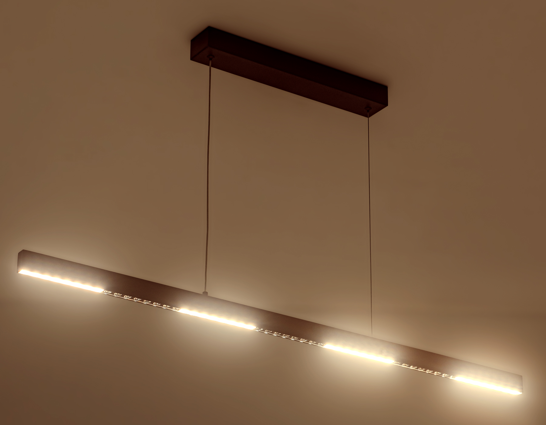 FL5832 BK черный 25W 3000K/4200K/6400K 1037*17.5*750 (без ПДУ)