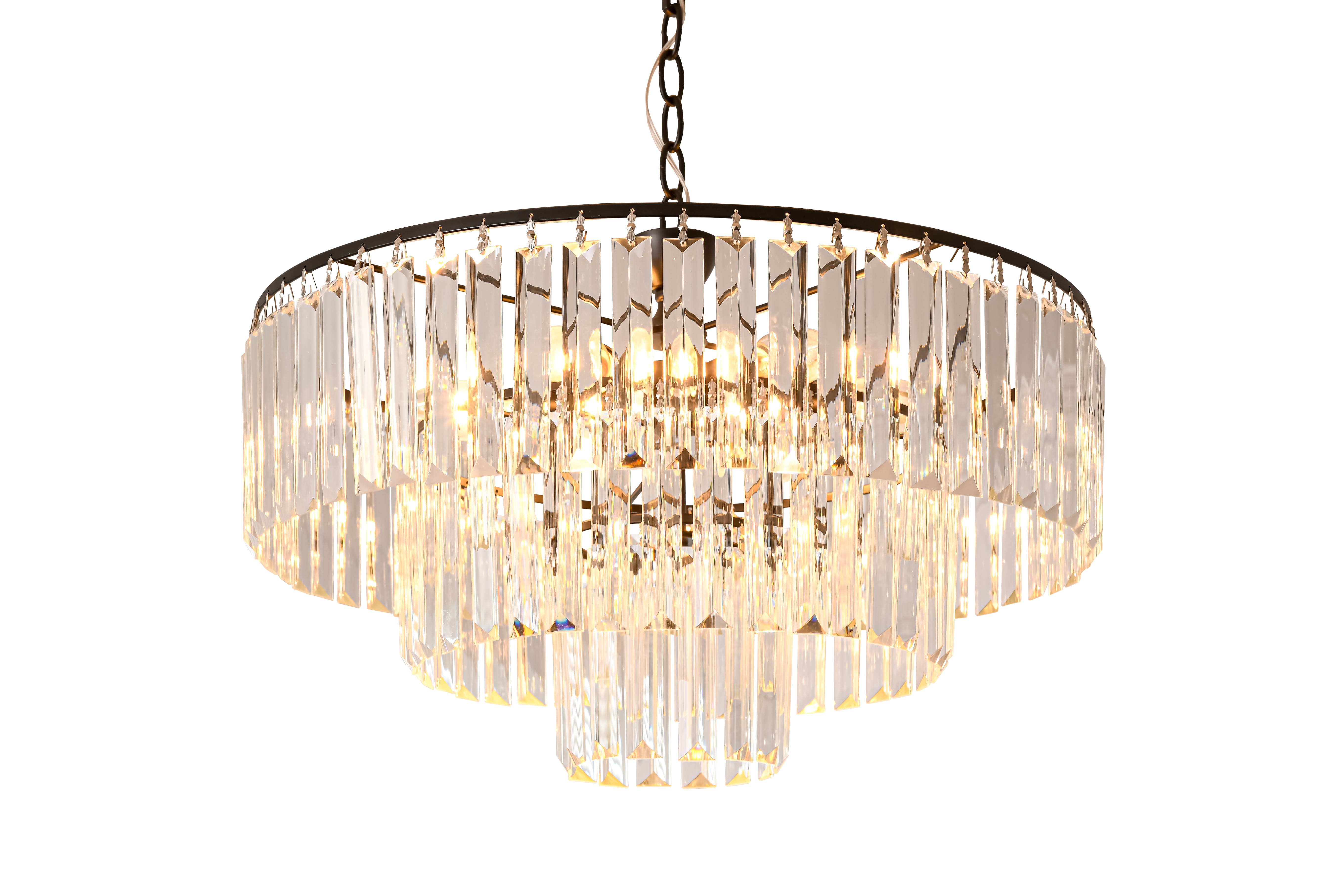 Подвесная люстра PL9920-6 BK 000086541