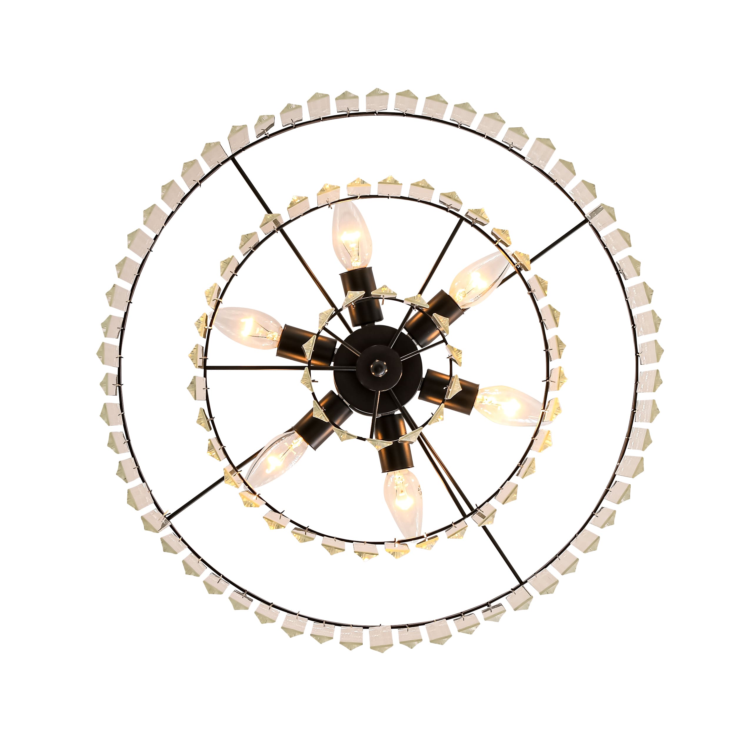 Подвесная люстра PL9920-6 BK 000086541