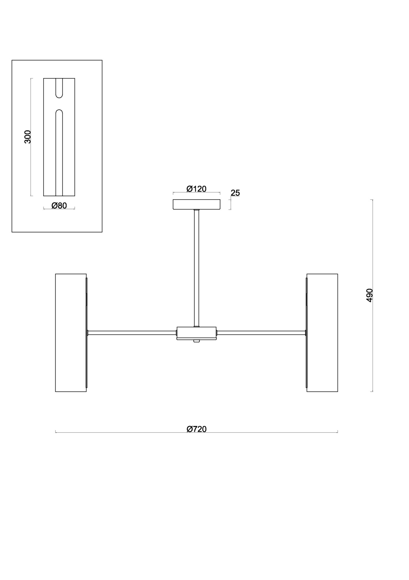 Потолочный светильник Freya FR5368CL-14BS