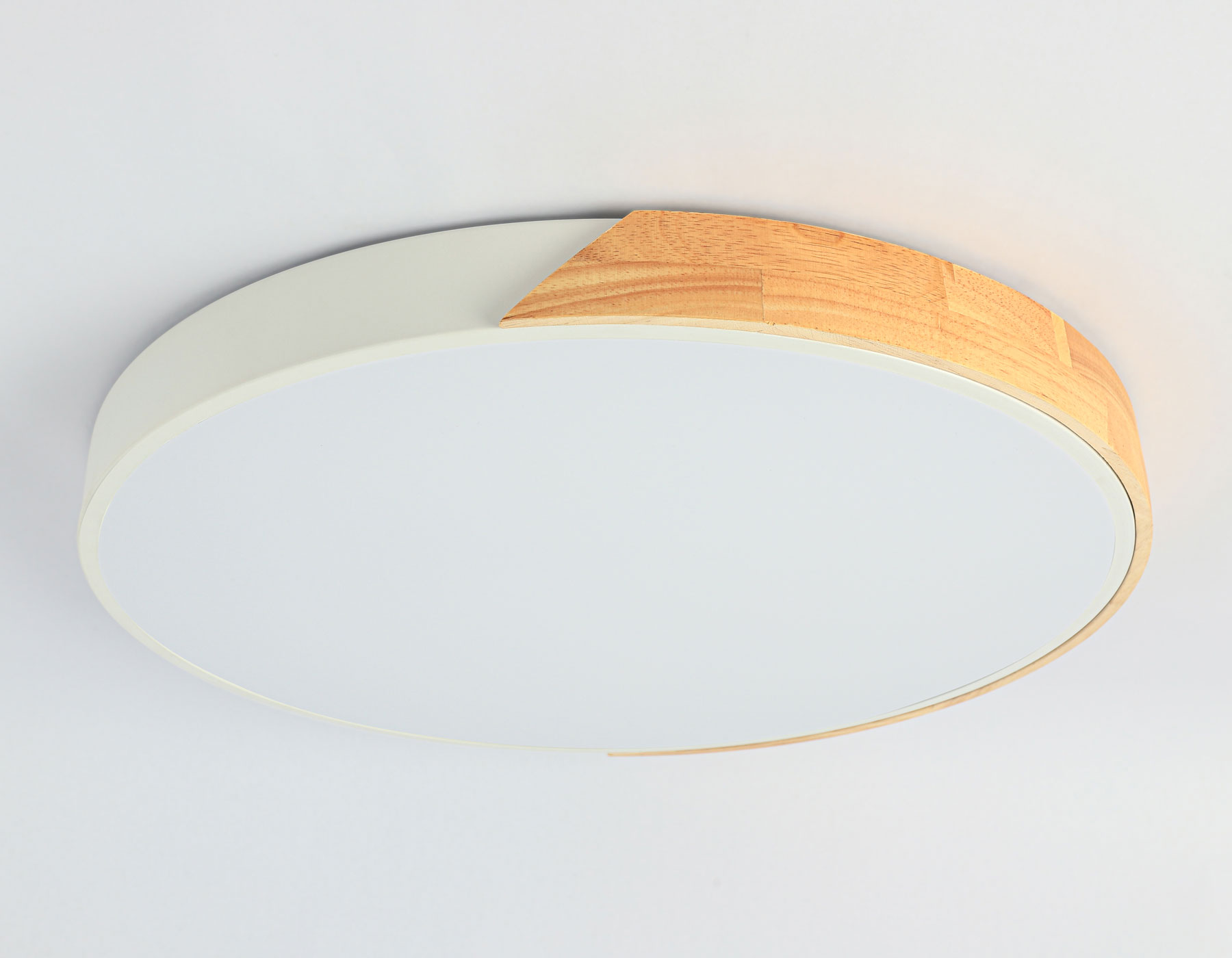 FZ1301 WH/LW белый/светлое дерево 45W 5000K D500*50 (без ПДУ)