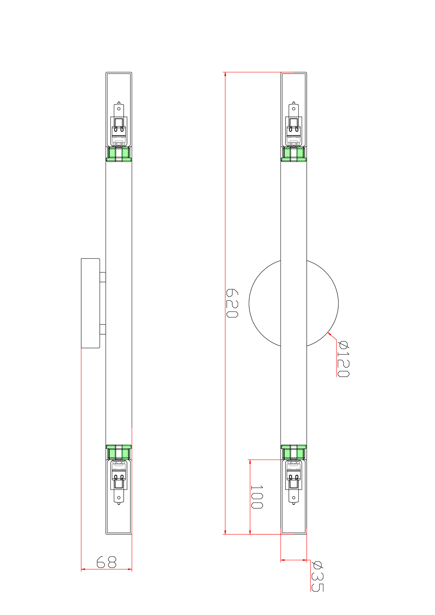 Настенный светильник (бра) Freya FR6109WL-02G