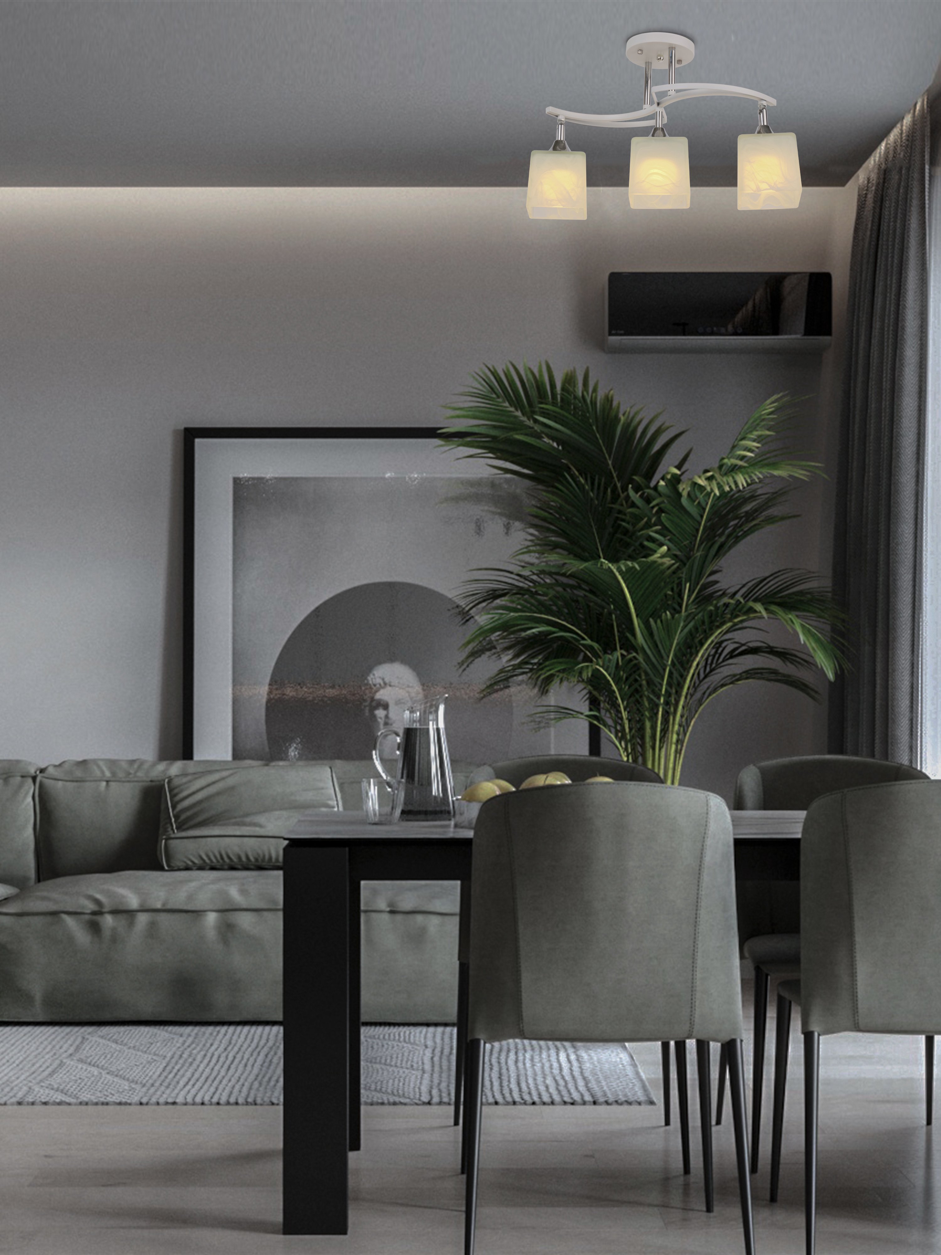 Потолочный светильник P5507-3 WT 000029963