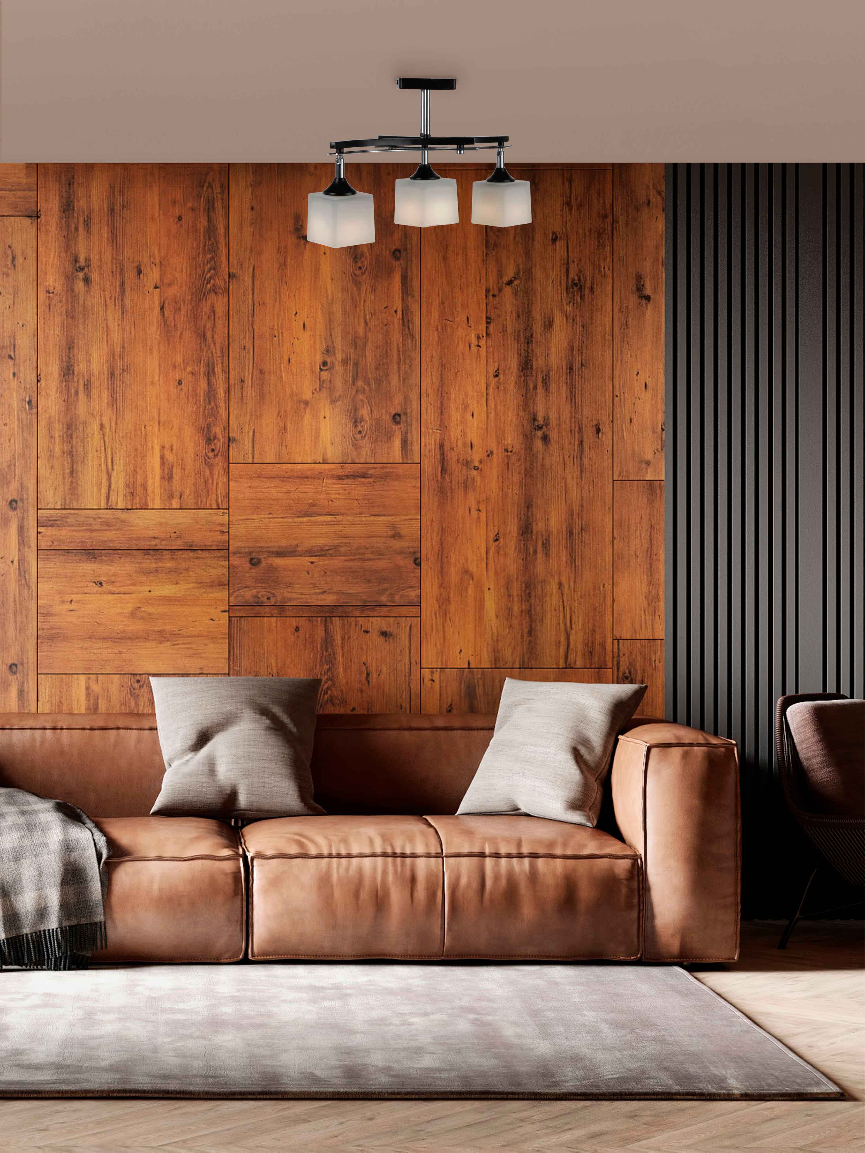 Потолочный светильник P9574-3 BK+CR 000023916