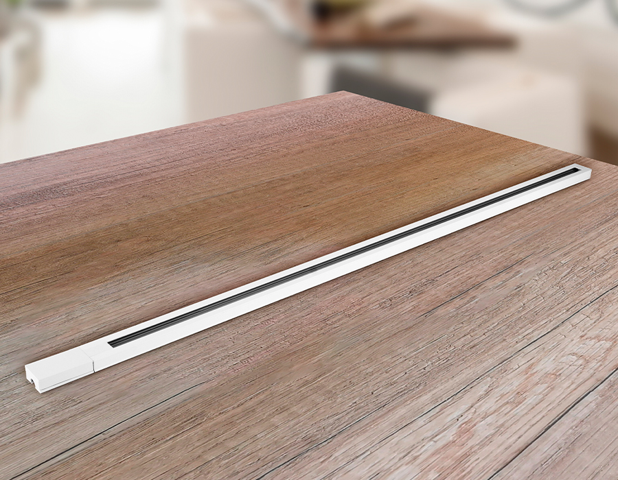 GL7001 WH белый трековый шинопровод однофазный 1 м