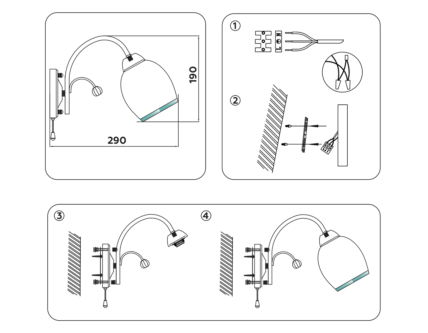TR3195 GD/CL/FR золото/прозрачный/белый матовый E27 max 40W 190*110*290