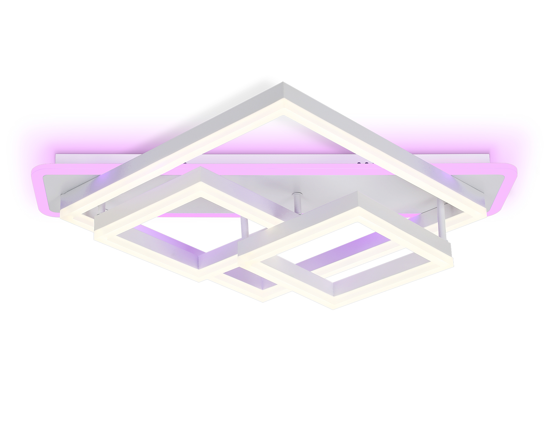 FA8531 WH белый 132W 3000K-6400K+RGB 630*570*160 (ПДУ РАДИО 2.4G)