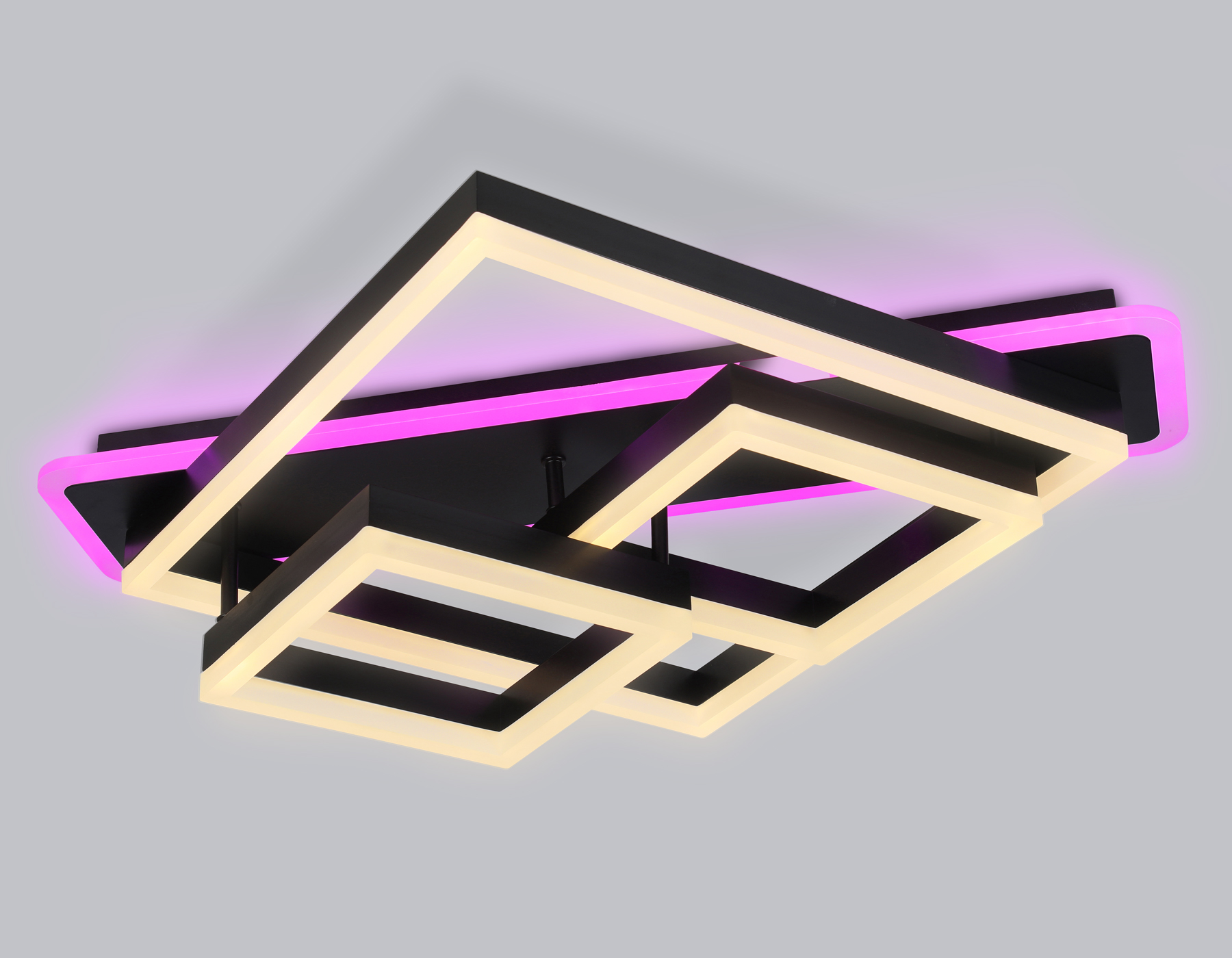 FA8533 BK черный 132W 3000K-6400K+RGB 630*570*160 (ПДУ РАДИО 2.4G)