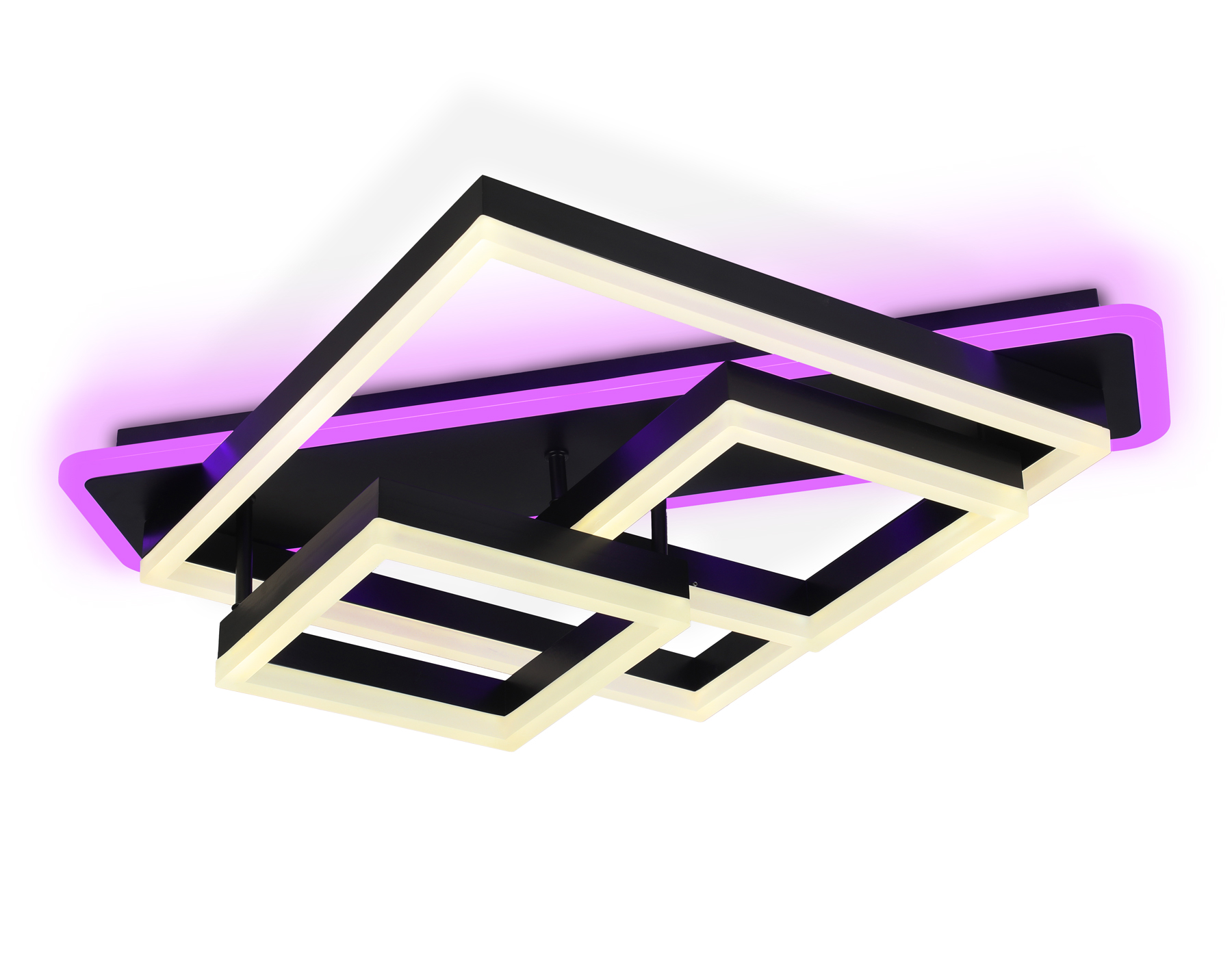 FA8533 BK черный 132W 3000K-6400K+RGB 630*570*160 (ПДУ РАДИО 2.4G)