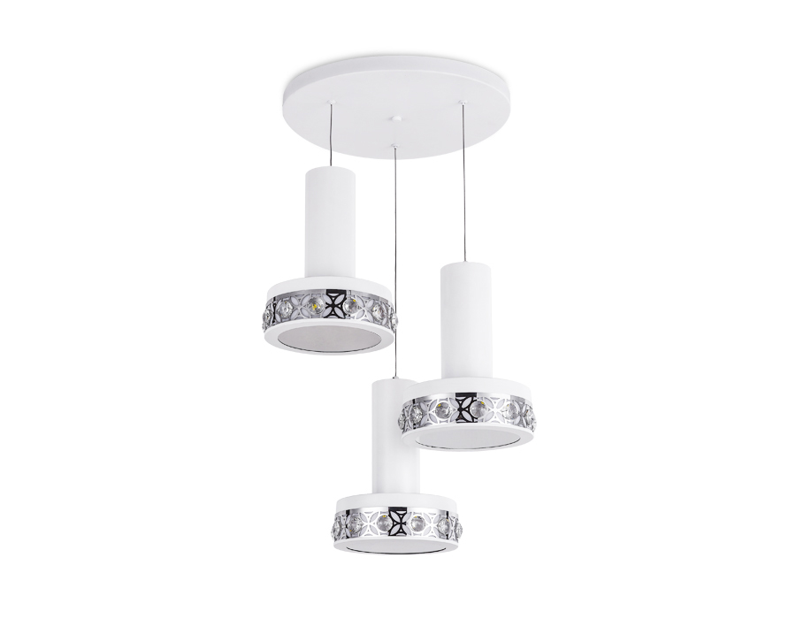 FA9492/3 WH/CH белый/хром 54W 4200K D460*790 (без ПДУ)