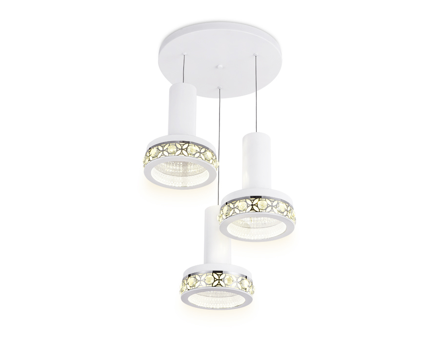 FA9492/3 WH/CH белый/хром 54W 4200K D460*790 (без ПДУ)