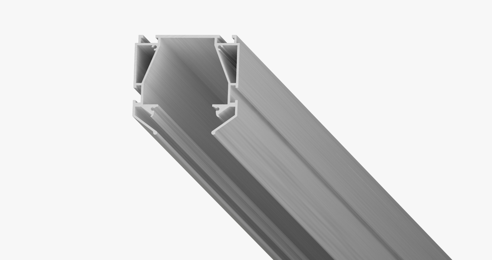 TR3044-AL Закладной профиль SMART PROFI для натяжного потолка 2м