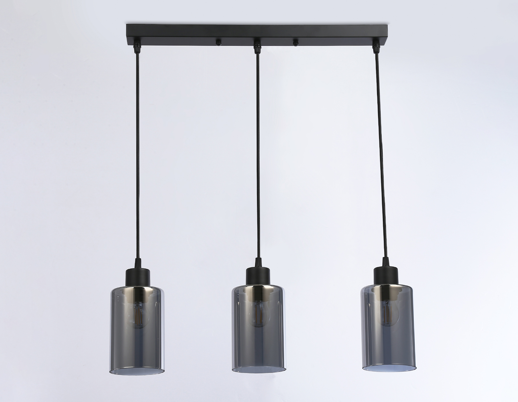 TR3698/3 BK/SM черный/дымчатый E27*3 max 40W 560*100*1040