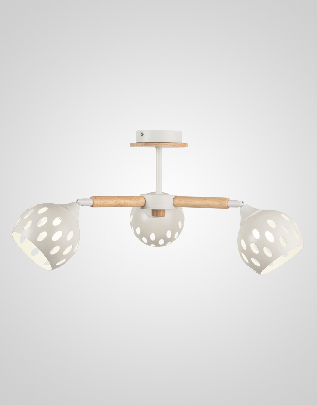 Потолочная люстра SL5691-3 WT+Wood 000067878