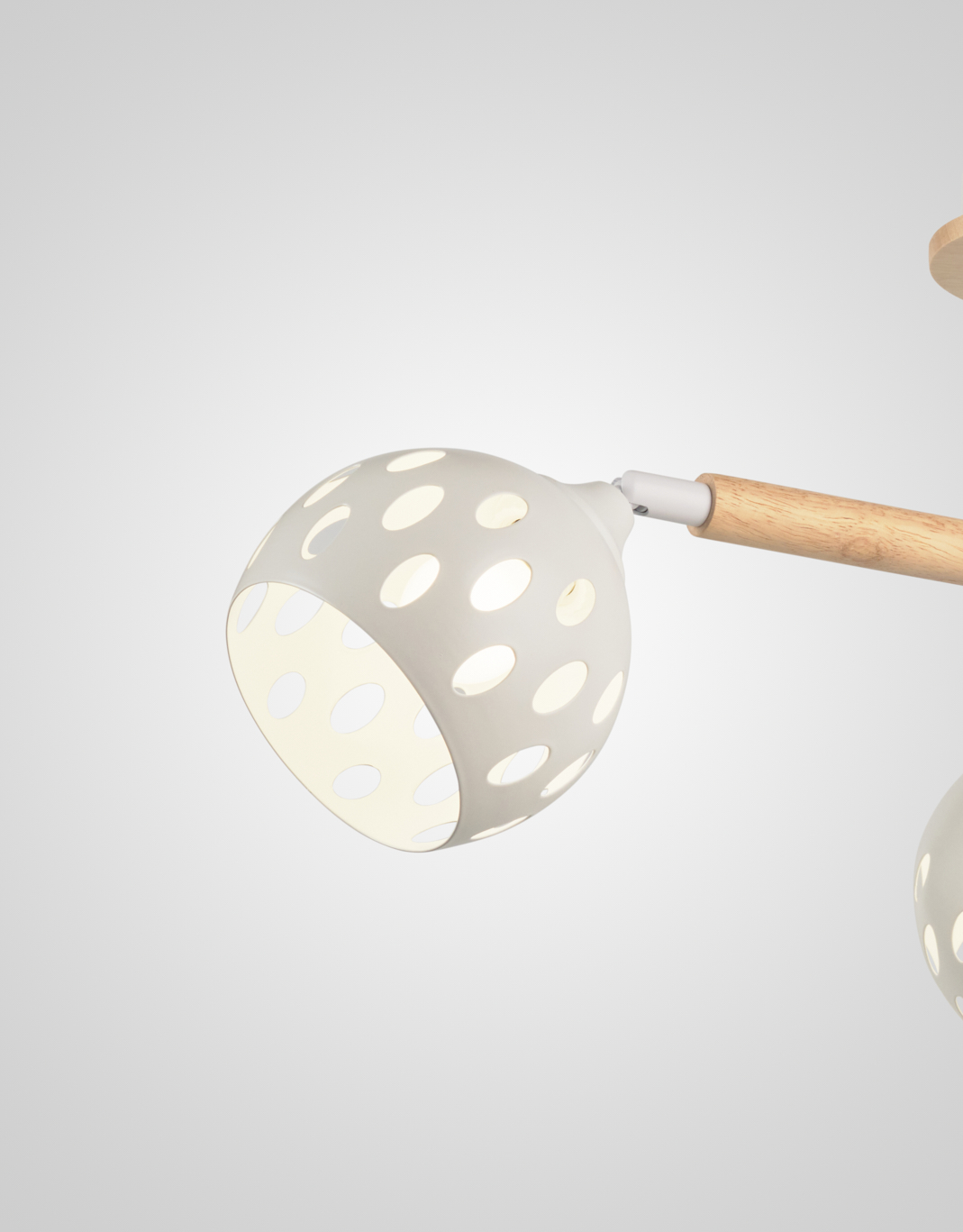 Потолочная люстра SL5691-3 WT+Wood 000067878