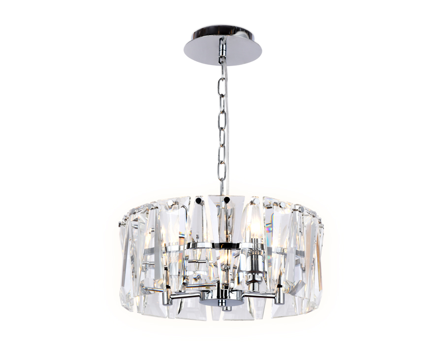 TR5166 CH/CL хром/прозрачный E14/5 max 40W D380*515