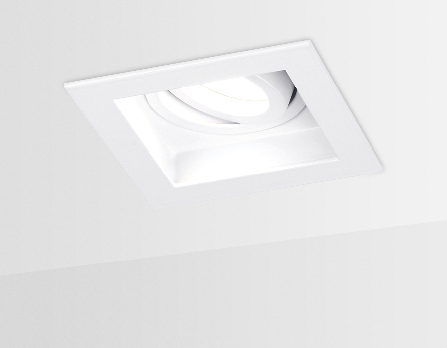 TN180 WH белый GU5.3 100*100*40