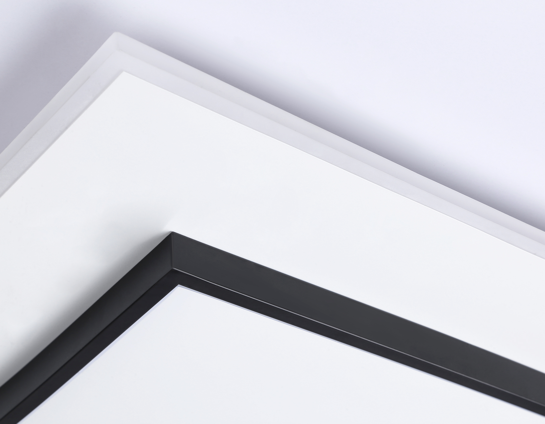 FL51455/1+1 WH/BK белый/черный 72W 3000K-6400K+4200K 500*500*80 (ПДУ РАДИО 2.4G)