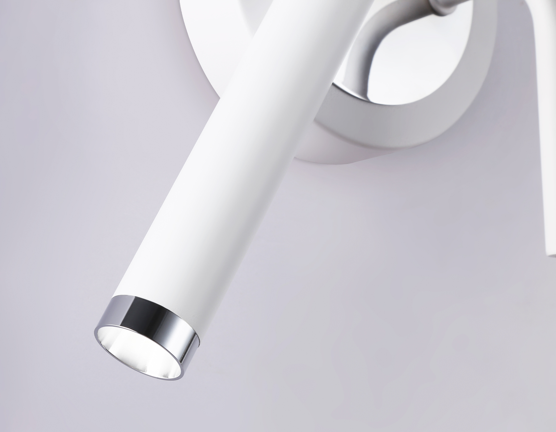 FL51651/1+1 WH/CH белый/хром 10W 4200K 500*227*90