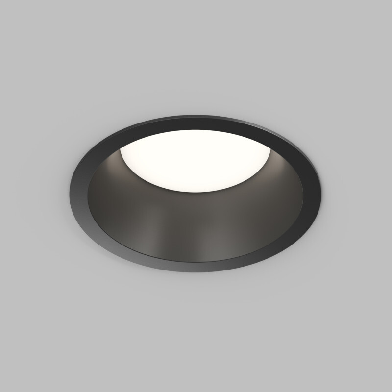 DK2155-BK Встраиваемый светильник INER, до 15 Вт LED, GX53, IP20, алюминий, чёрный