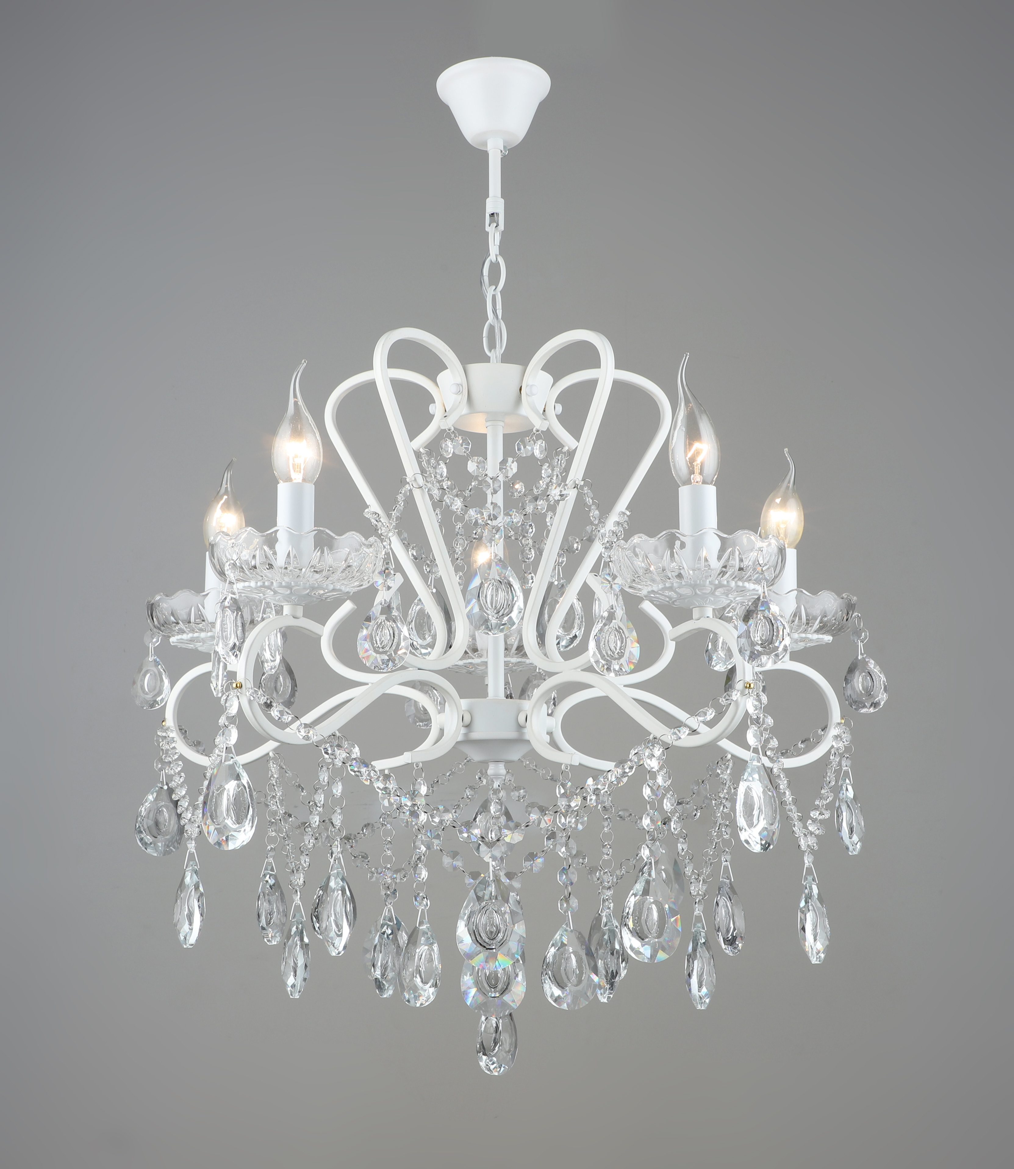 Подвесная люстра PL6574-5 WT 000066016