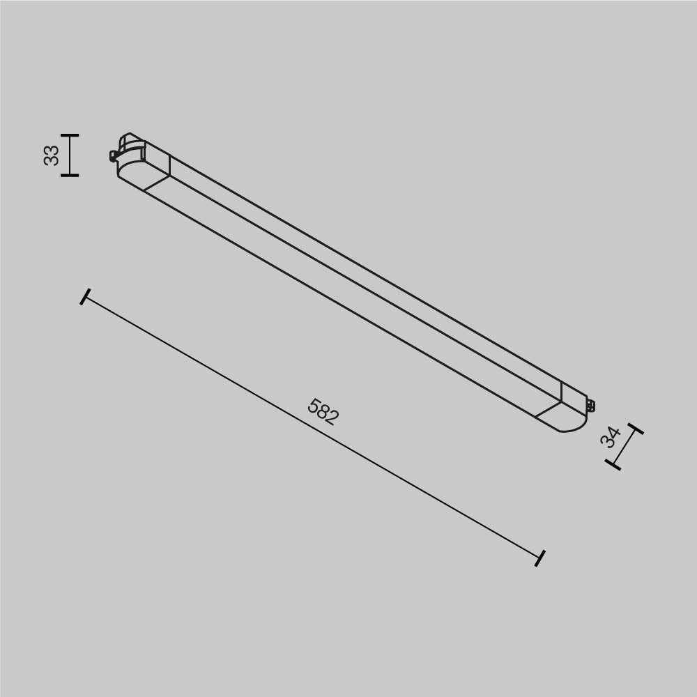 Трековый светильник Technical TR000-1-24W4K-W_1