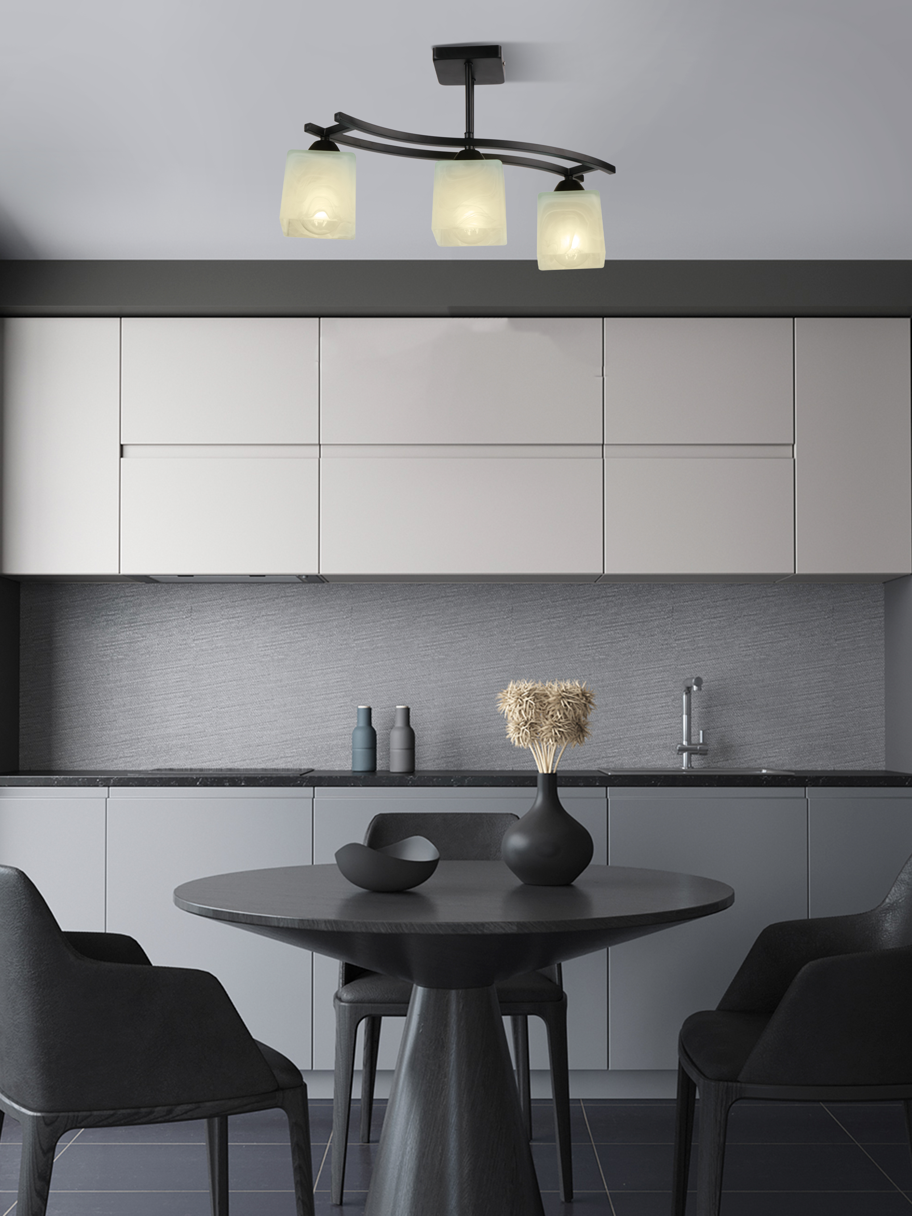 Потолочный светильник P9484-3 BK 000050559