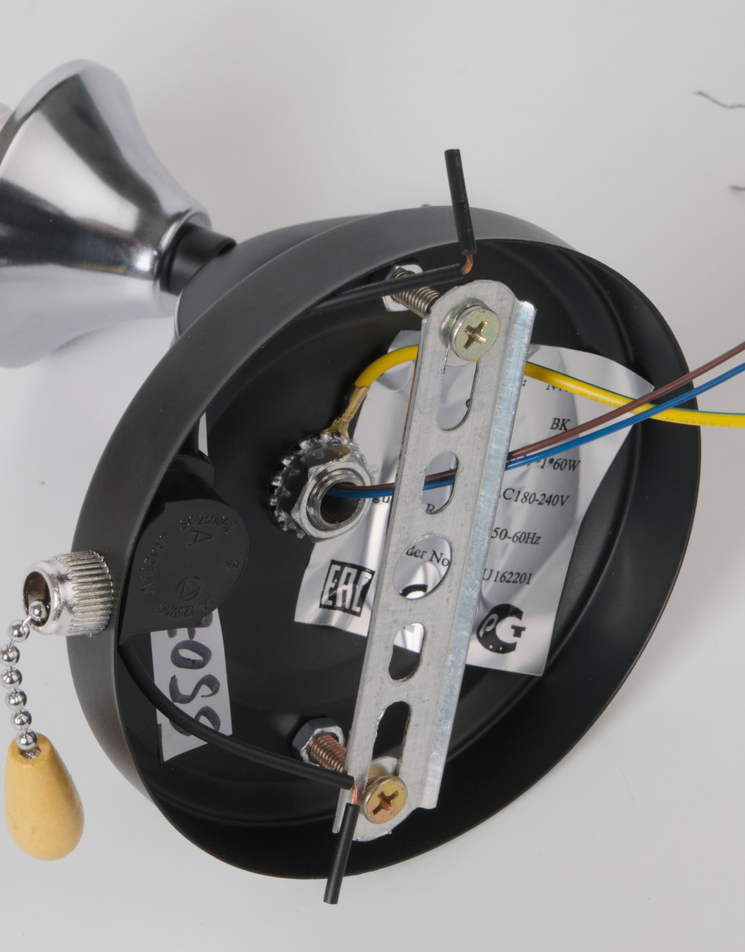 Настенный светильник P9484-1W BK 000050562