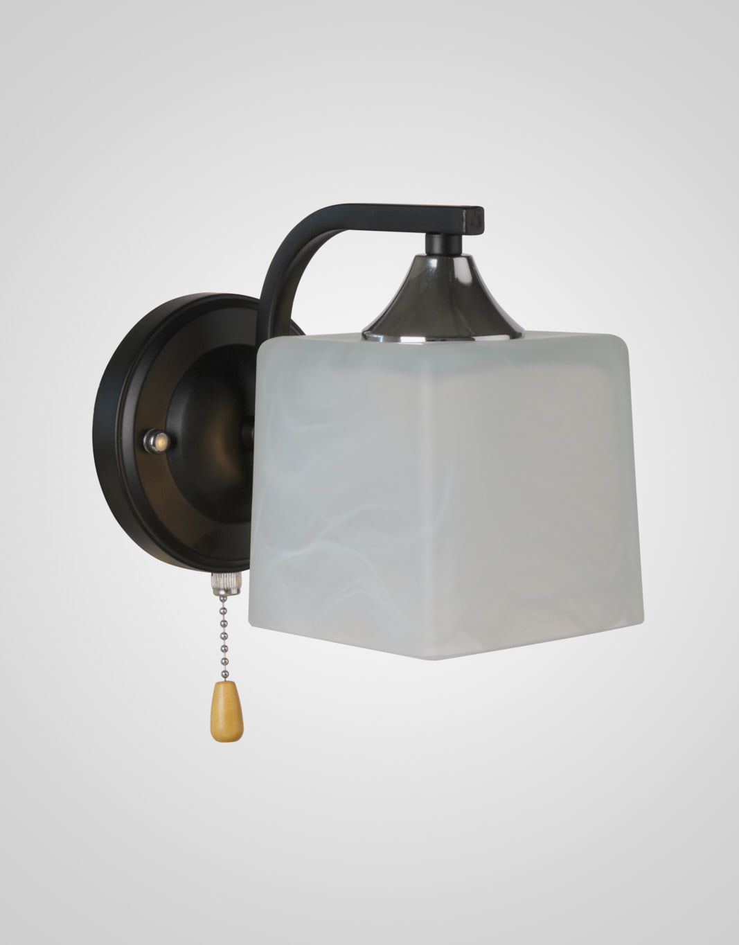 Настенный светильник P6520-1W BK 000050566