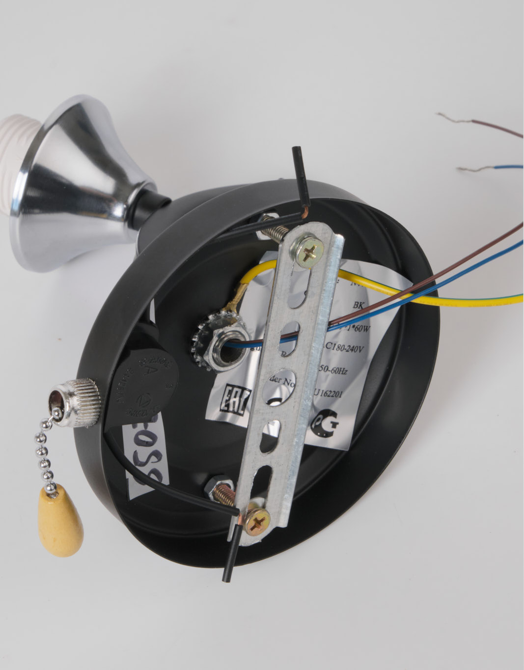 Настенный светильник P6520-1W BK 000050566